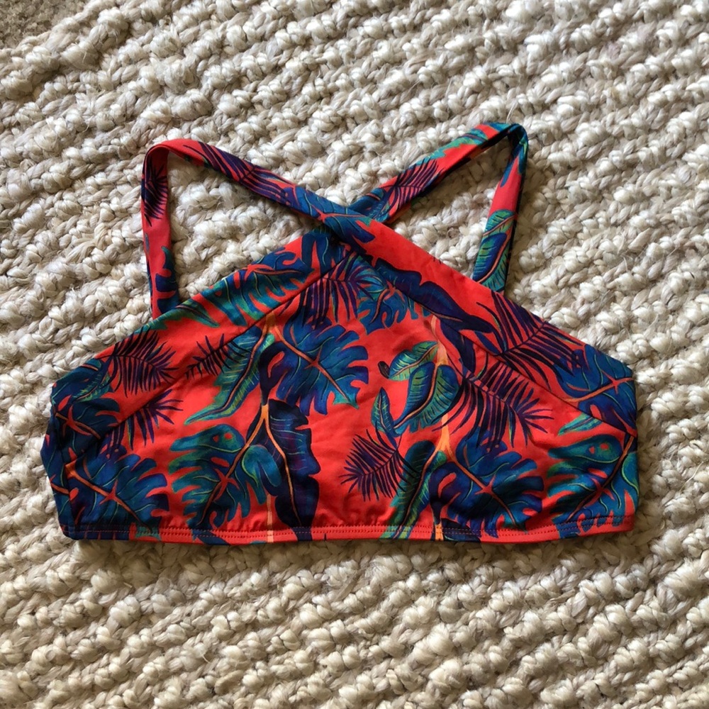 L*space Liberty Palm bikini top